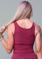 Reversible Ribbed Crop Top