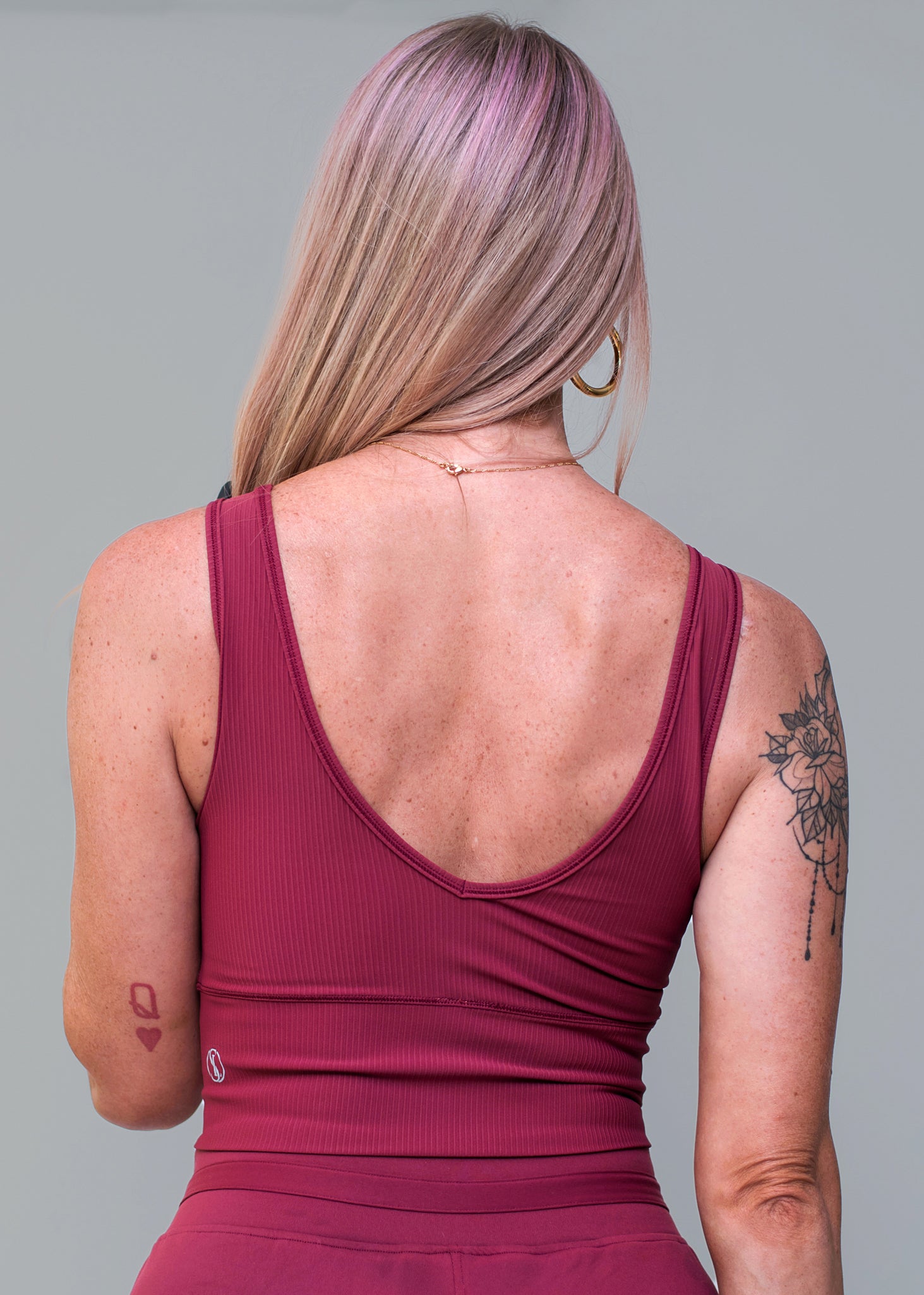 Reversible Ribbed Crop Top