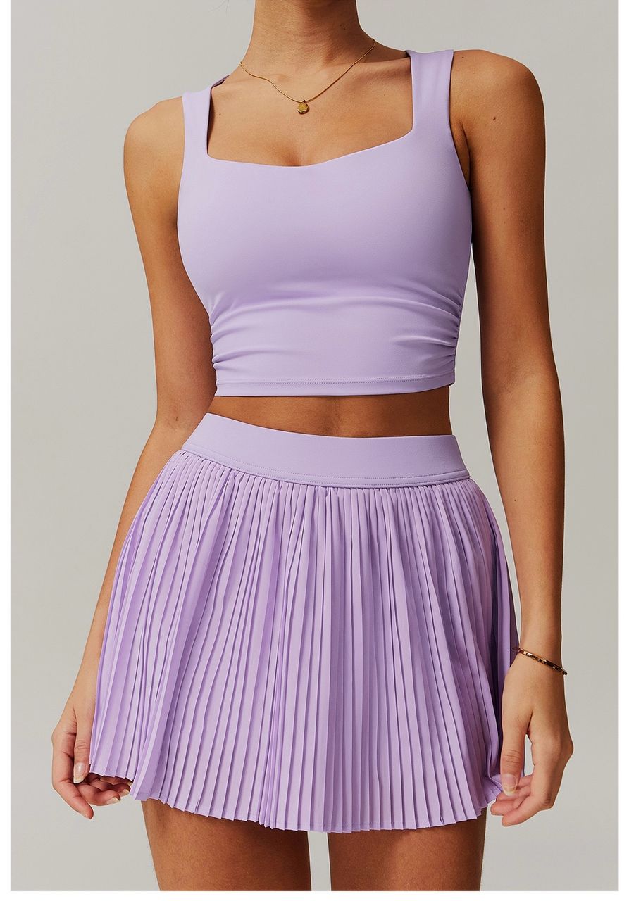 Luxe Glide Crop Tank