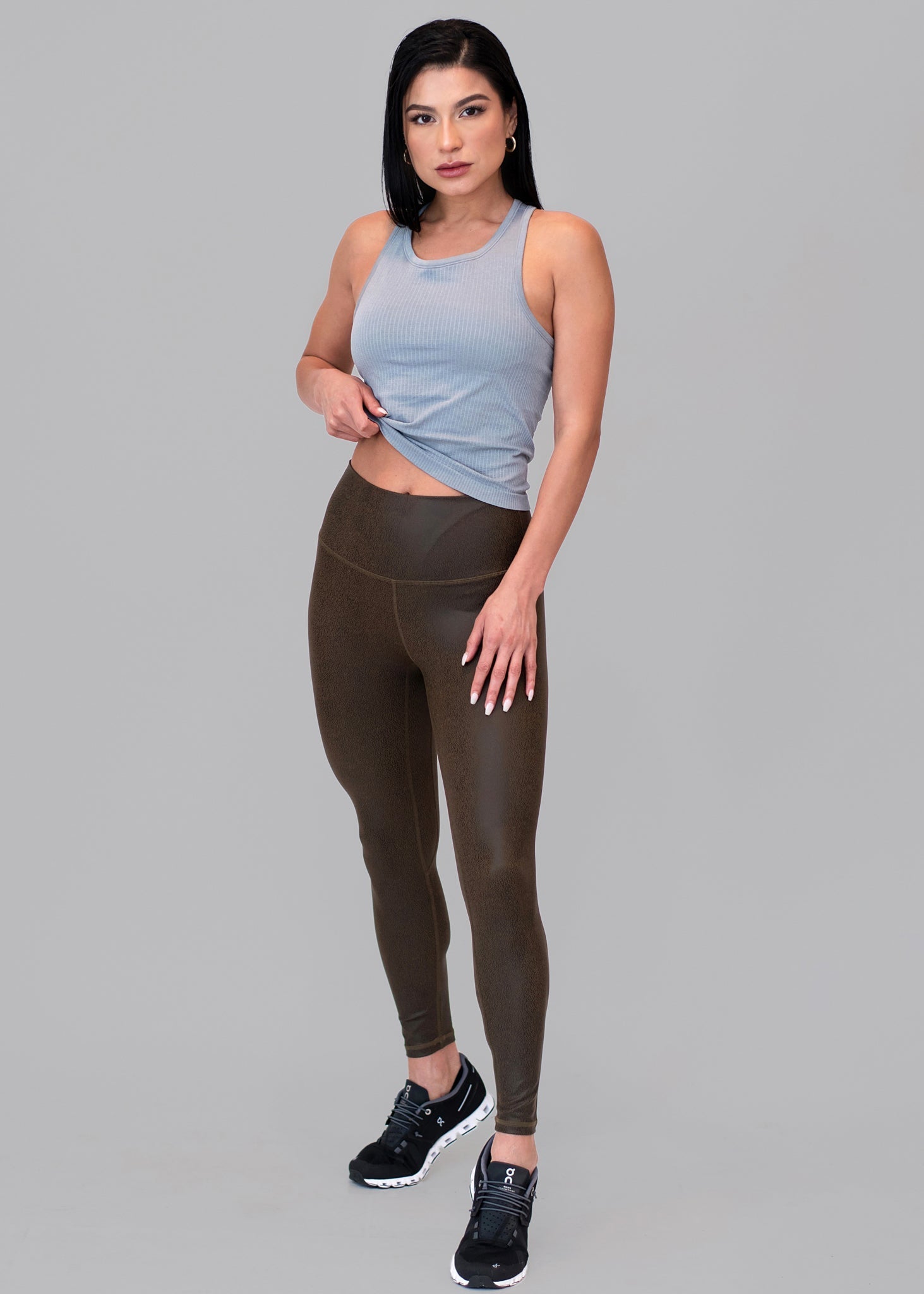 Vegan Leather High-Waist Legging