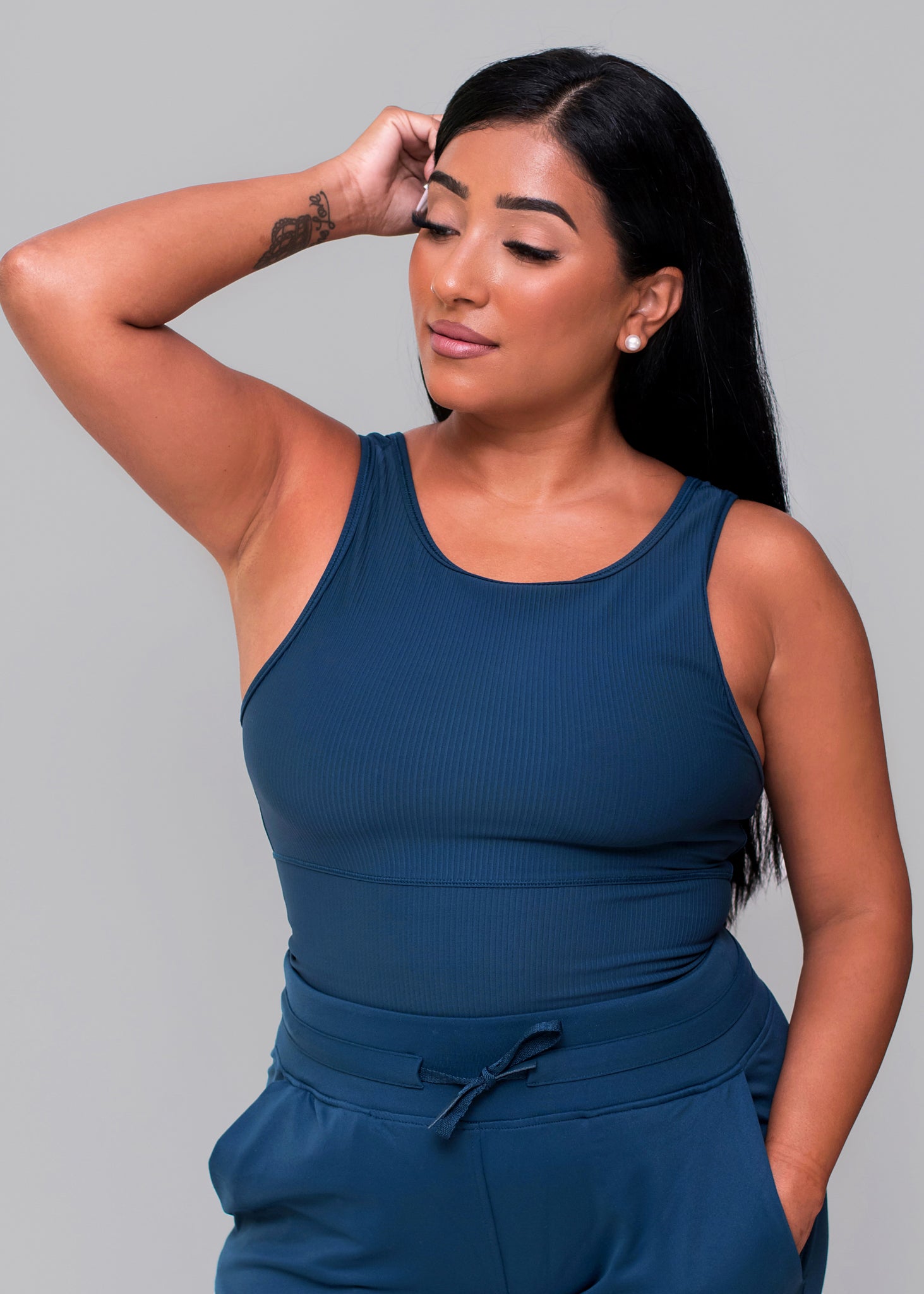 Reversible Ribbed Crop Top