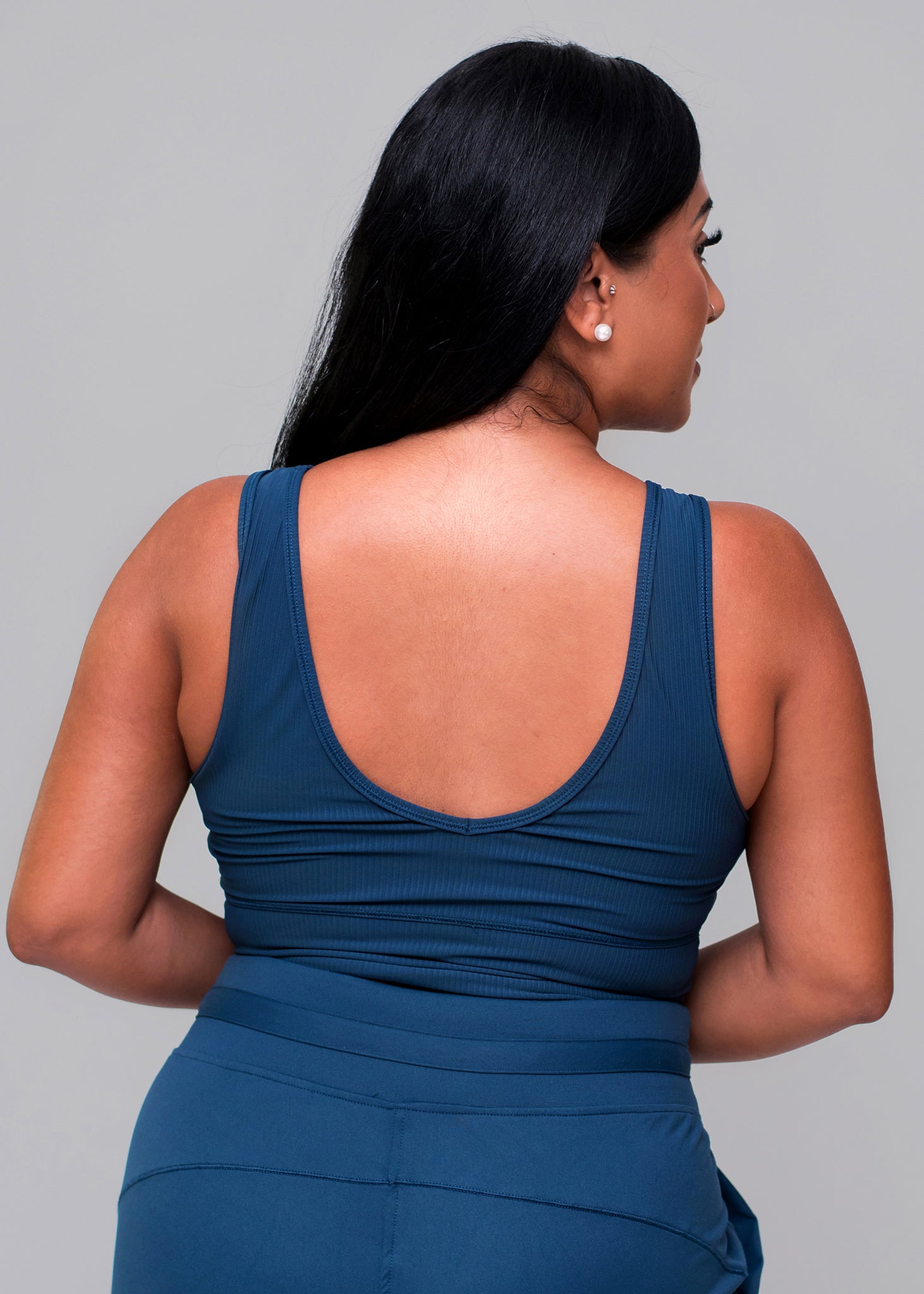 Reversible Ribbed Crop Top