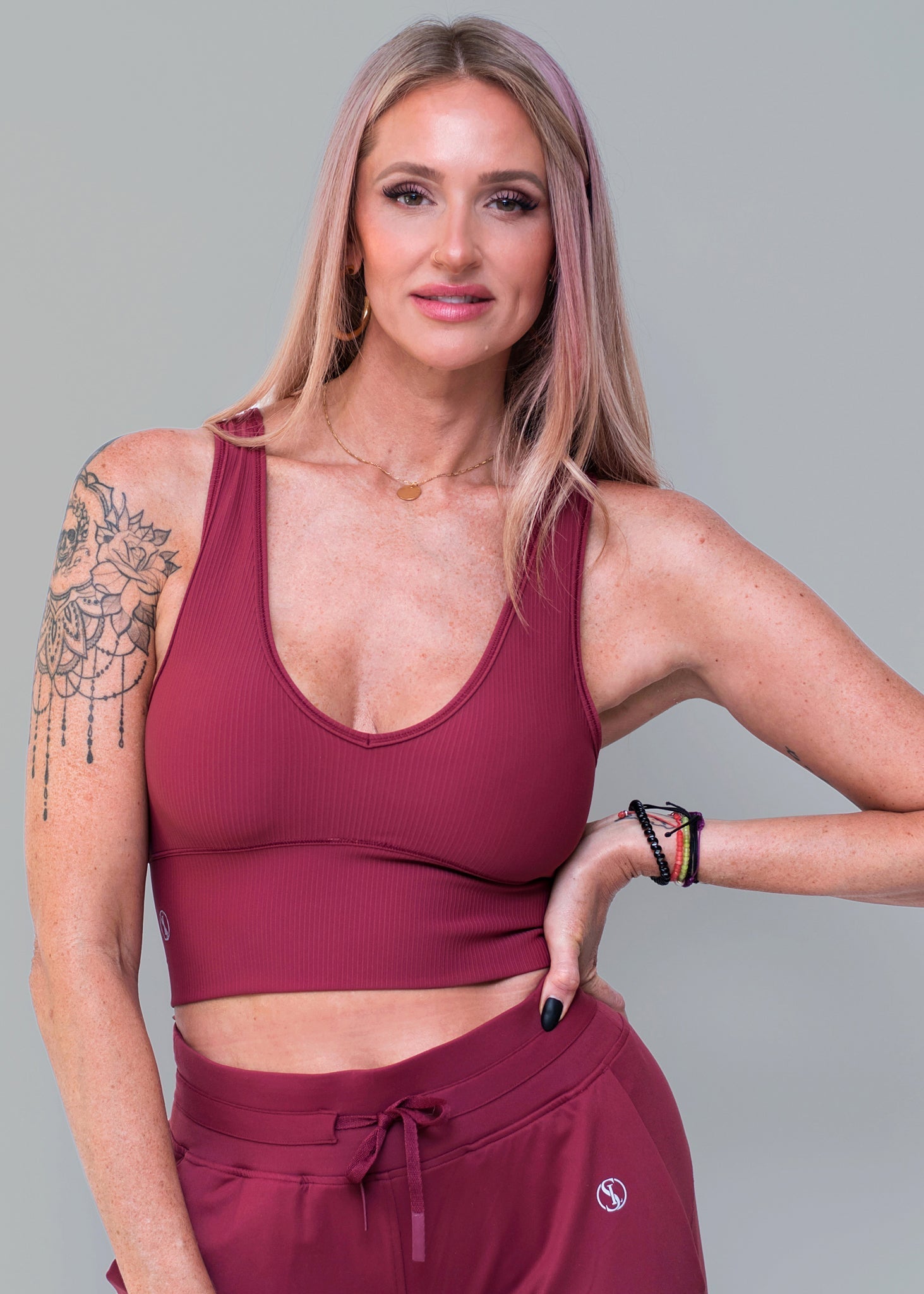 Reversible Ribbed Crop Top