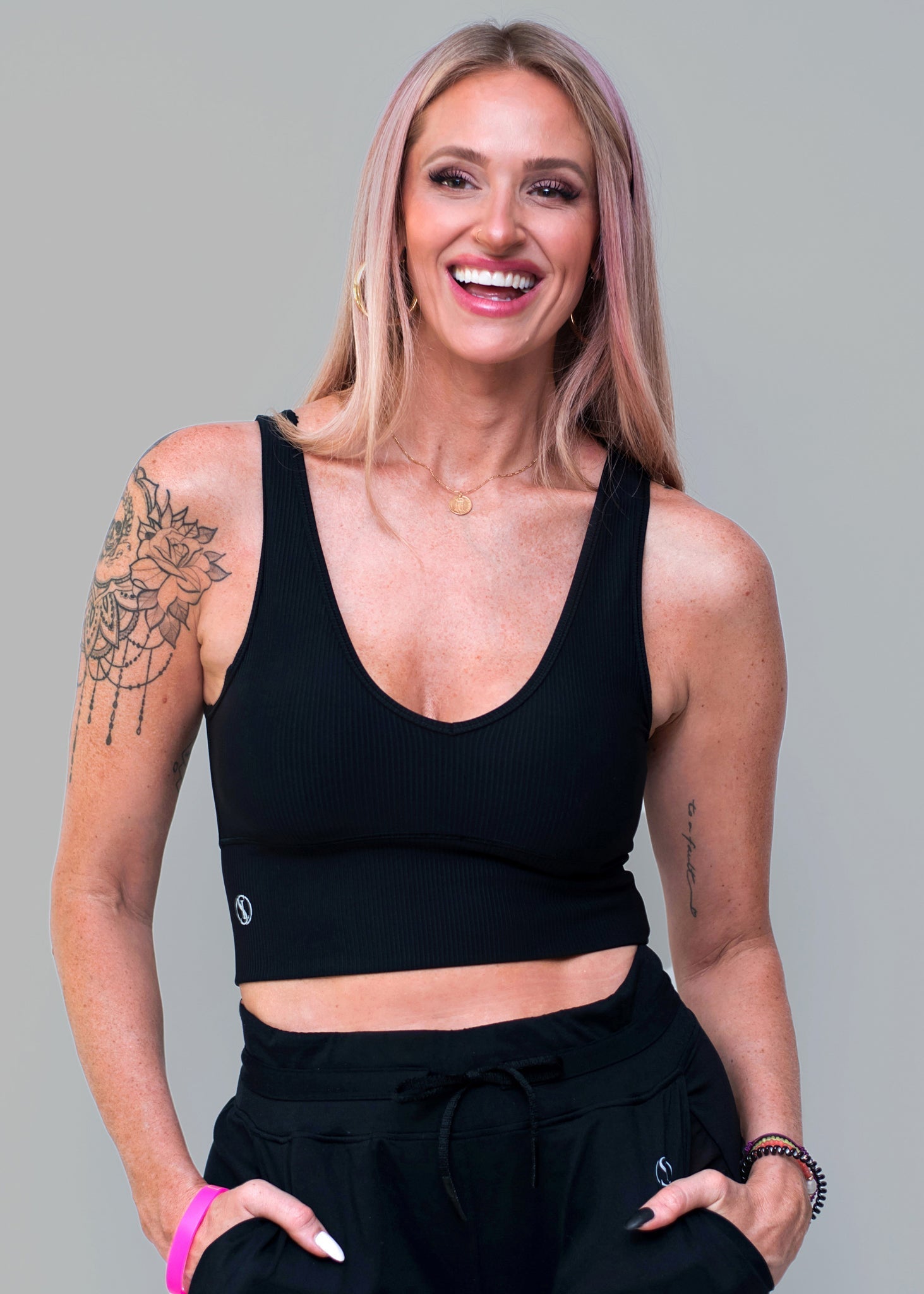 Reversible Ribbed Crop Top